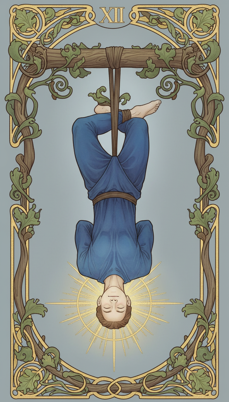 The Hanged Man tarot card